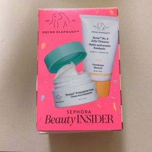 Drunk elephant cream and cleanser